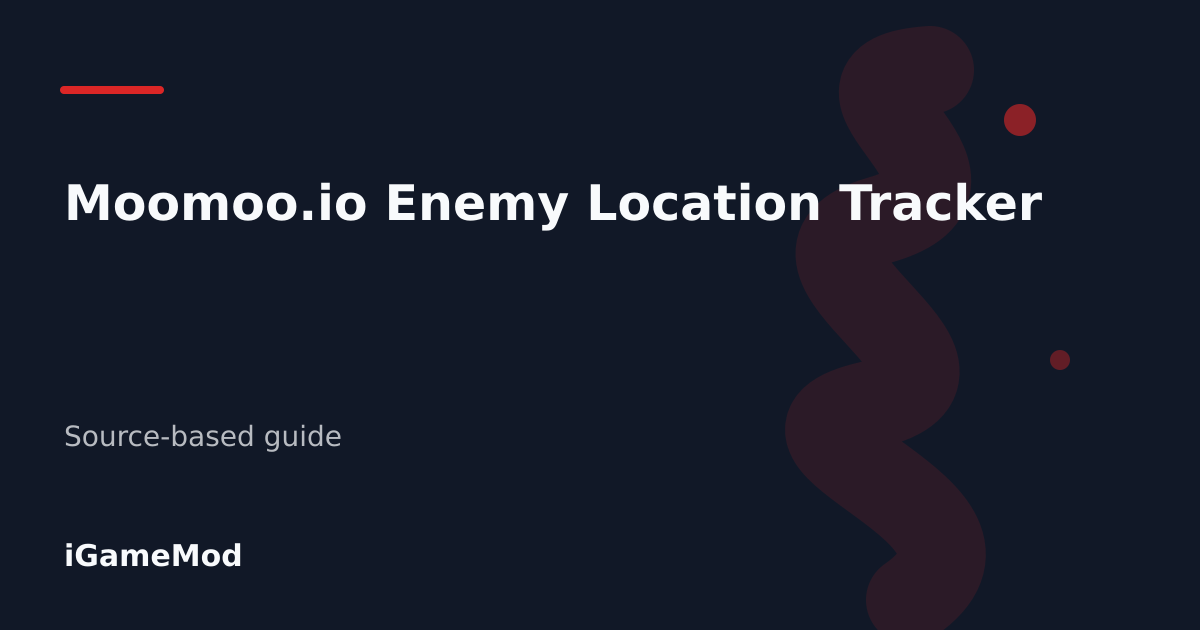 Editorial cover for Moomoo.io Enemy Location Tracker