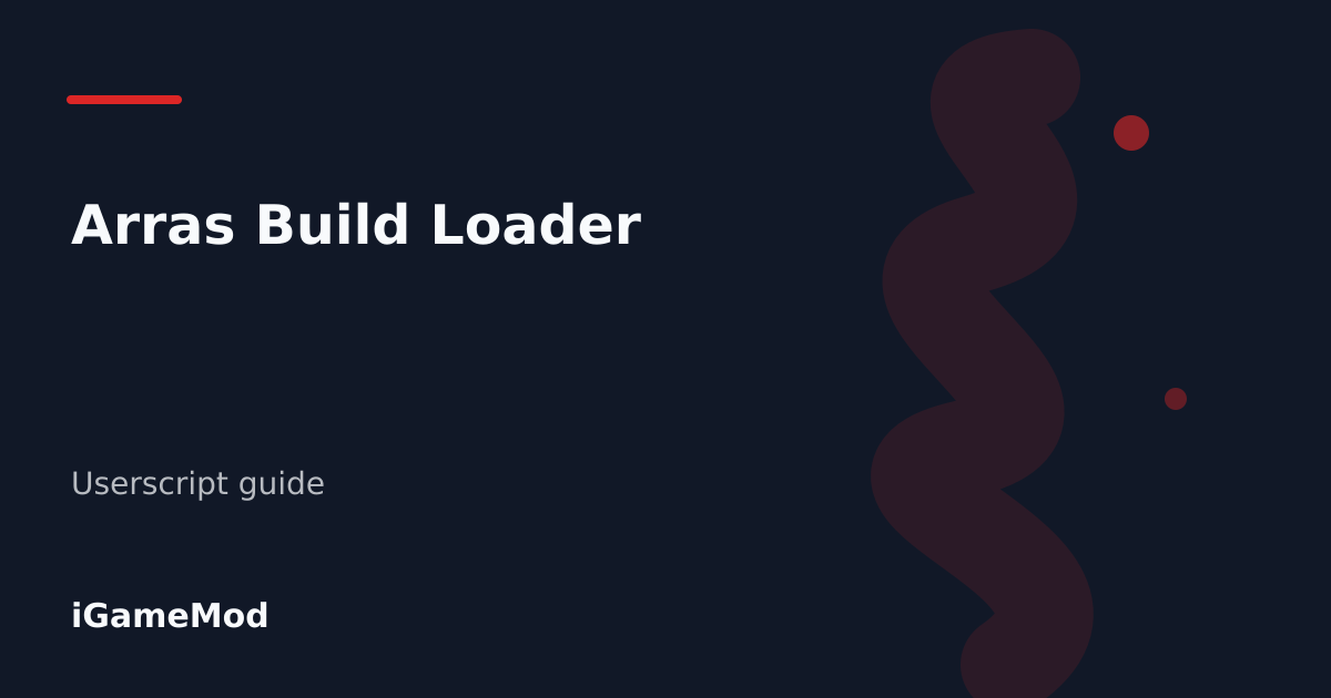 Editorial cover for Arras Build Loader