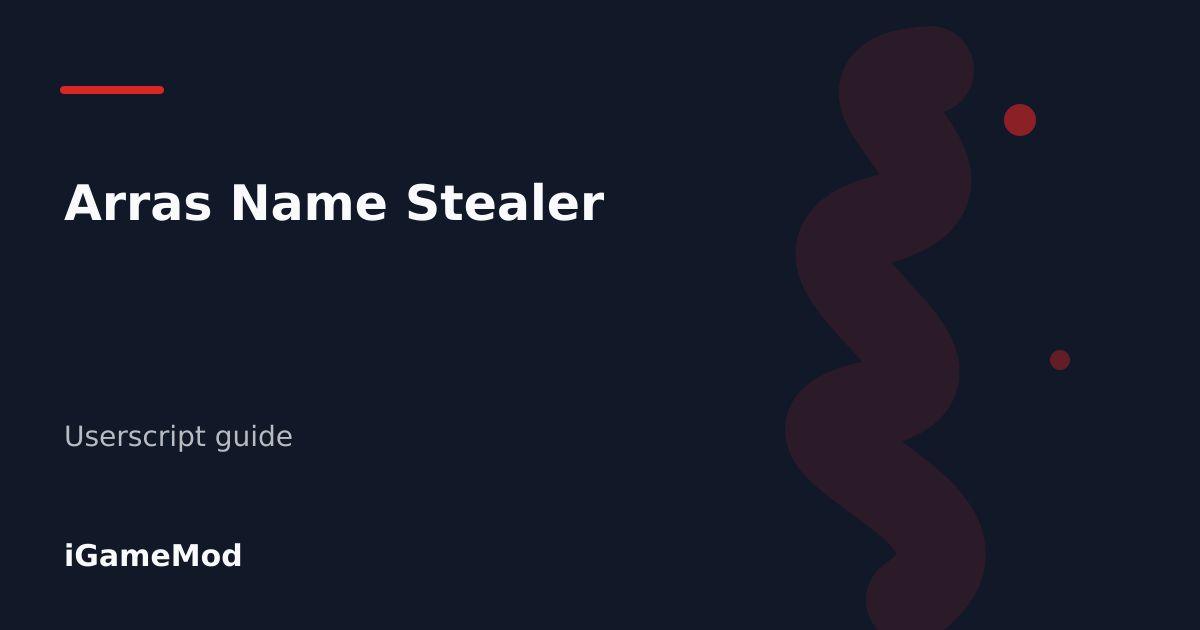 Editorial cover for Arras Name Stealer