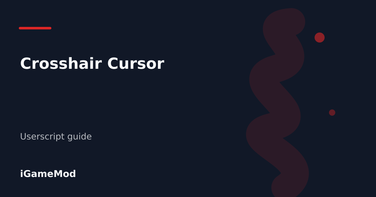 Editorial cover for Crosshair Cursor