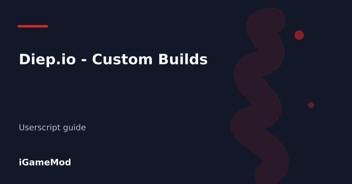 Editorial cover for Diep.io - Custom Builds