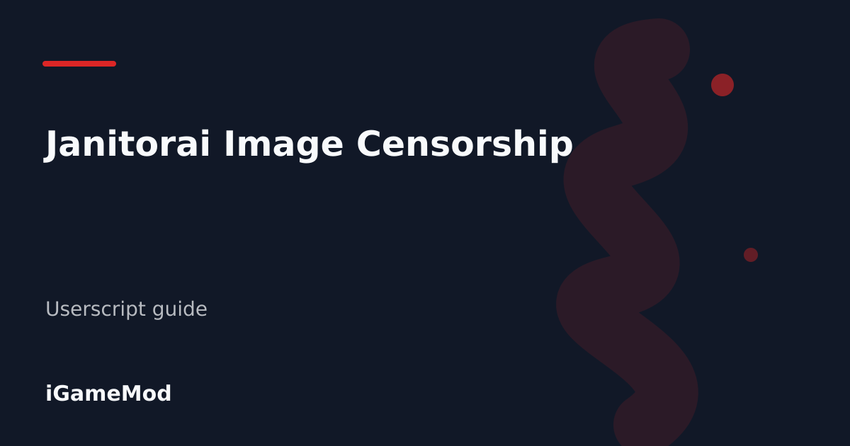 Editorial cover for Janitorai Image Censorship