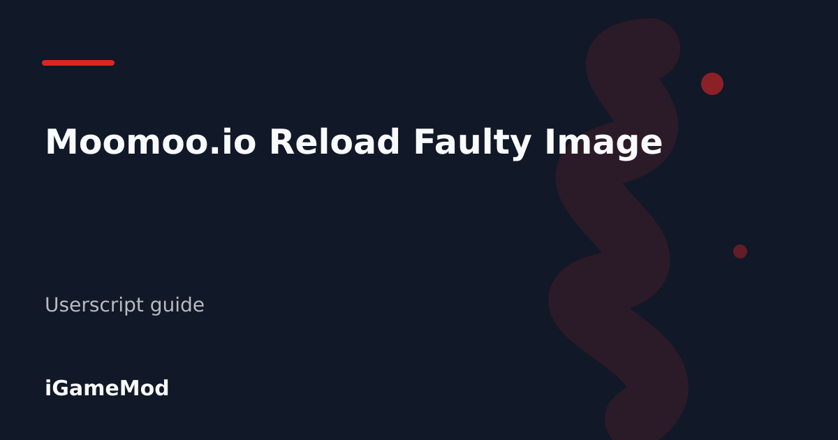Editorial cover for Moomoo.io Reload Faulty Image