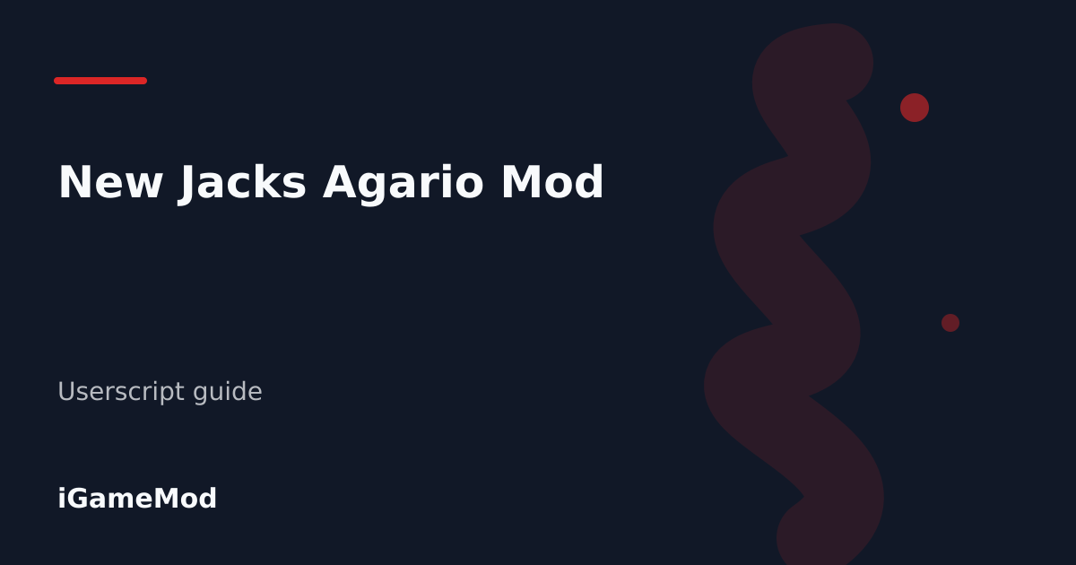 Editorial cover for New Jacks Agario Mod