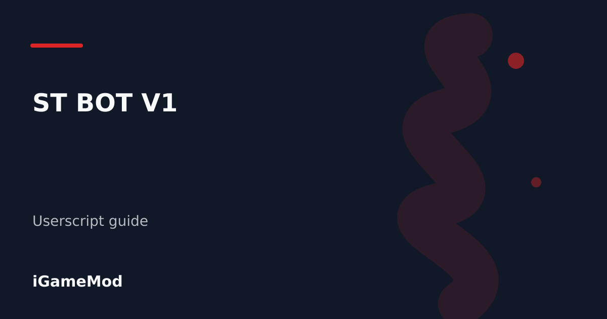 Editorial cover for ST BOT V1