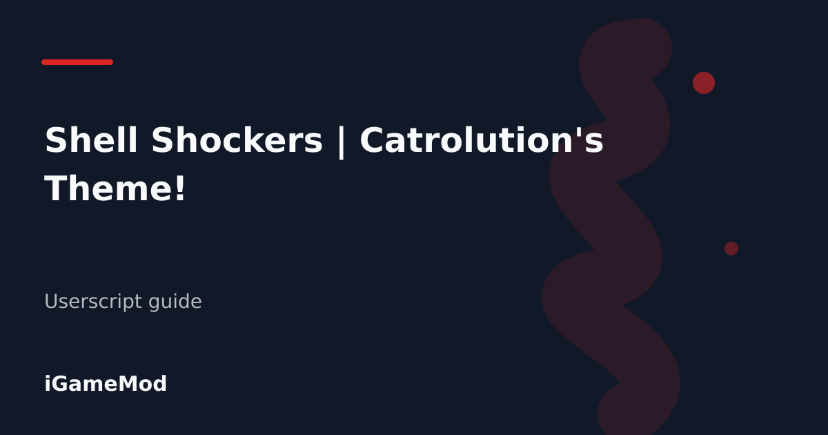 Editorial cover for Shell Shockers | Catrolution's Theme!