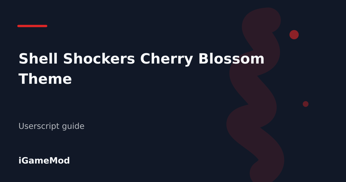 Editorial cover for Shell Shockers Cherry Blossom Theme