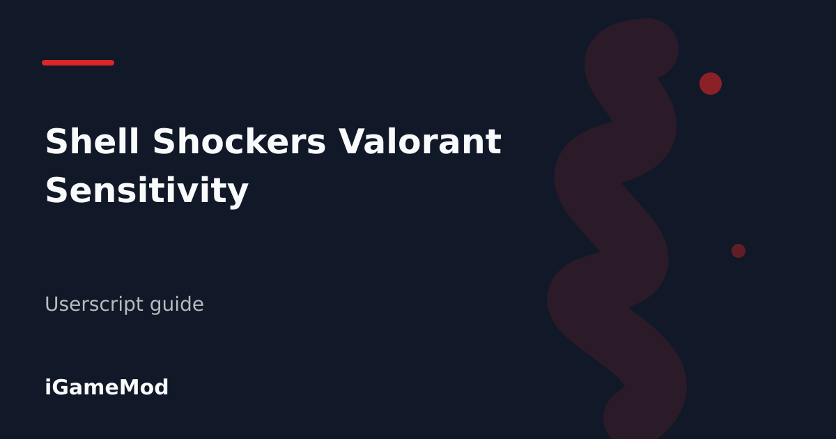 Editorial cover for Shell Shockers Valorant Sensitivity