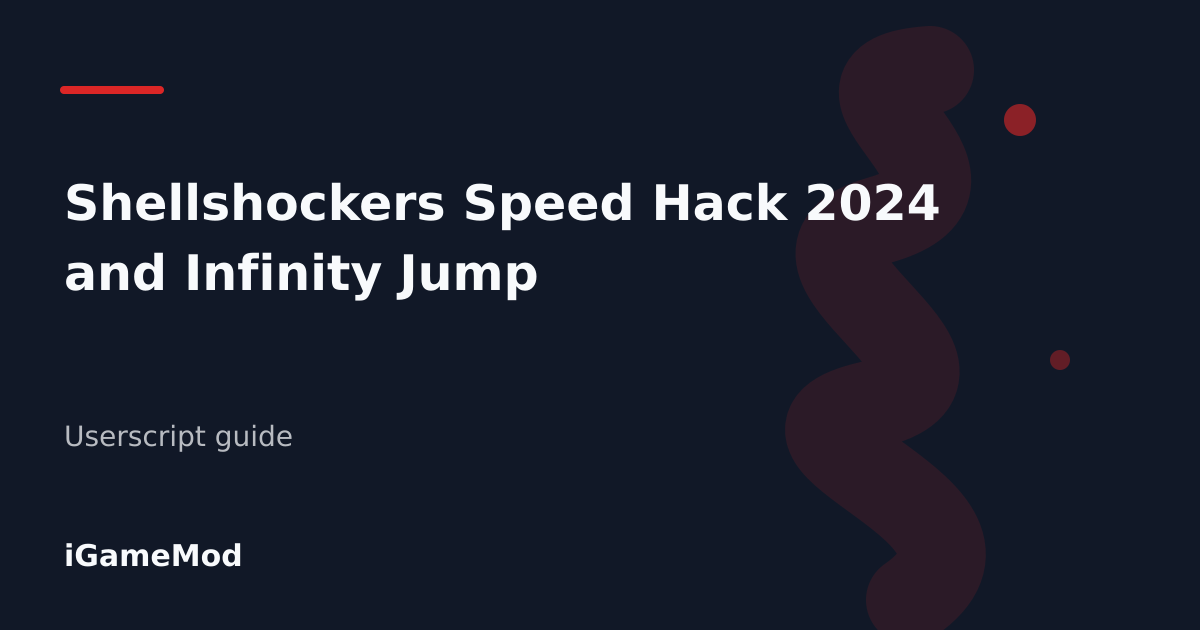 Editorial cover for Shellshockers Speed Hack 2024 and Infinity Jump