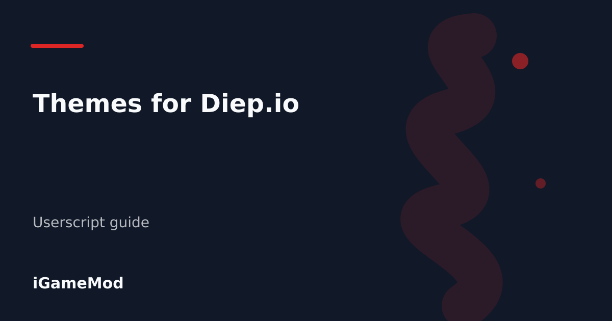 Editorial cover for Themes for Diep.io