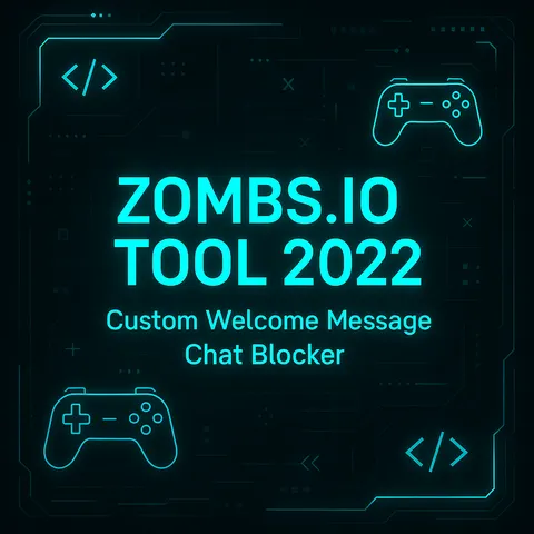 Zombs.io Hack 2022 | Custom Welcome Message, Chat Blocker