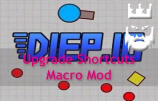 Diep.io Upgrade Shortcuts Macro Mod