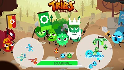 Tribs.io Gameplay