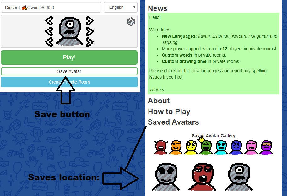 Skribbl.io Avatar Saver