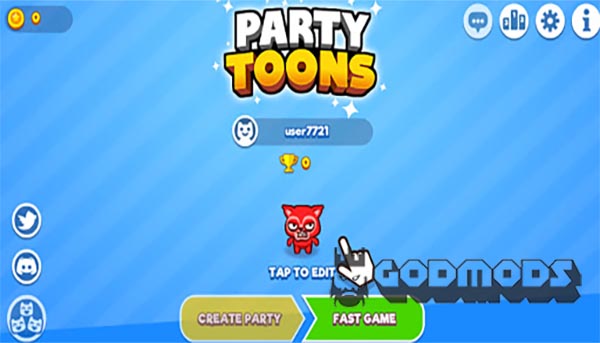 PartyToons.io Gameplay